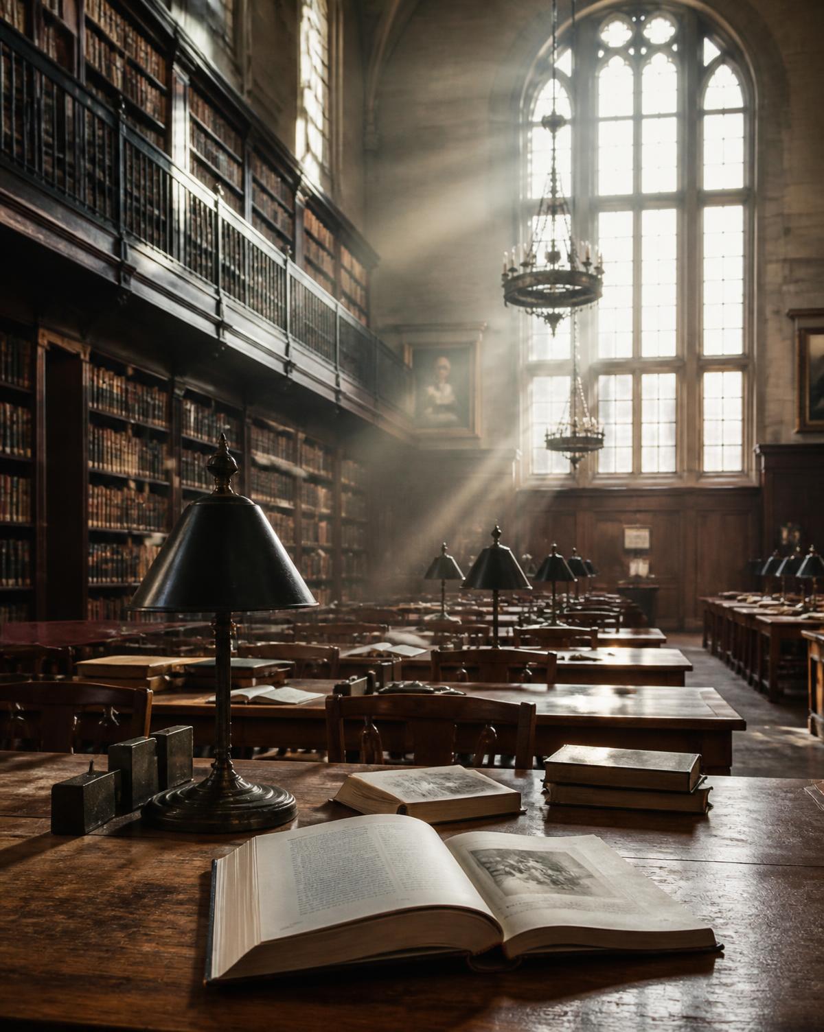 Library interior